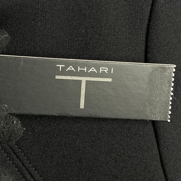 NWT T TAHARI Short Sleeve Fitted Sheath Dress US 10 - Picture 10 of 12